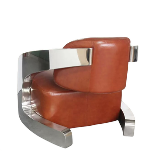 रेट्रो औद्योगिक चमड़े के लिए कमरे और घर कार्यालय के लिए टिकाऊ आरामदायक स्टाइलिश डिजाइन - Product Image 4