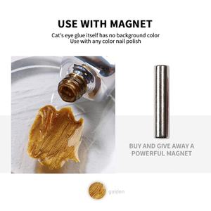 JTING Gel à ongles UV effet œil de chat doré, amovible, nouvelle collection, vente chaude, ODM/OEM, conception personnalisée - Product Image 3