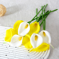 Handgefertigte Künstliche Calla-Lilien aus PU Elegante Hochzeits- und Heimdekoration Blumensträuße Großhandel Hersteller Beliebte Kunstblumen