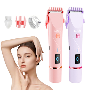 Premium Wide Blade for Large Area Bikini Trimmer Small Rotary <b>Head</b> Women Shaver 2 Hours Fast Charging Electric <b>Razor</b> - Product Image 1