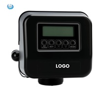 Tête de vanne adoucisseur d'eau domestique extérieure série 06, contrôle automatique électrique à écoulement descendant et à débit mesuré