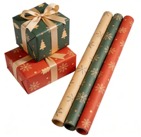 Papier d'emballage de luxe imperméable avec motifs floraux coréens pour la présentation de fleurs et de cadeaux
