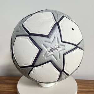 Ballon de football thermocollé souvenir 25e anniversaire, taille 4/5, qualité <span class=keywords><strong>match</strong></span> professionnel, PU, couleur et logo personnalisables, promotionnel - Product Image 6