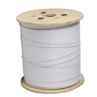 Kabel Fiber Optik FTTH Drop, Penawaran Spesial, 1/2 Single Core, Dilengkapi Kawat Baja untuk Penguatan, Penggunaan Indoor & Outdoor untuk Akses FTTH
