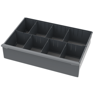 Car <b>Organizer</b> <b>Drawer</b> Tray 8 Compartment Storage Box For Vehicle Interior Use - Product Image 1