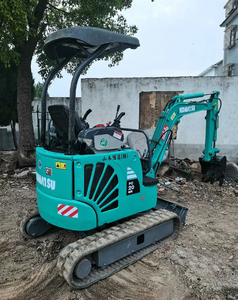 Excavadora de cadenas usada Komatsu PC20 de 2 toneladas con cucharón de 0.06m³ original de Japón, excavadora hidráulica para granja y jardín - Product Image 4