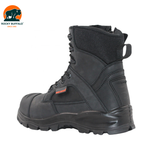 Chaussures de sécurité Rocky <span class=keywords><strong>Buffalo</strong></span> en gros, très demandées, résistantes à l'usure, en cuir nubuck, à lacets, bottes de haute qualité avec semelle extérieure injectée en PU et TPU - Product Image 1