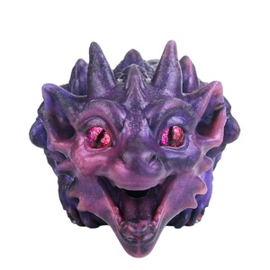 Masturbador Masculino de Silicona Suave con Forma de Dragón Alienígena GEEBA, Texturizado, Portátil, de Bolsillo, con Doble Orificio - Product Image 5