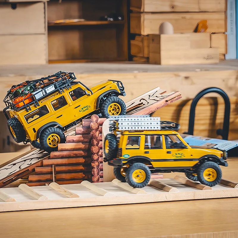 ライセンスFMS1: 24スケールFCX24Mランドローバーディフェンダー