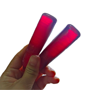 5 #   Corindón Sintético Rojo, Materia Prima de Rubí sin Cortar, Cambio de Color, Tratado Térmicamente, Cilindro en Bruto - Product Image 1