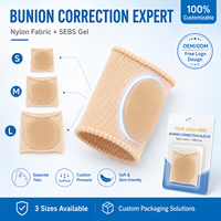 Protector de Dedos Perforado de SEBS, Almohadilla para Verrugas, Separador de Dedos, Protector de Sobrecruzamiento, Alivio para Juanetes, Ajustable