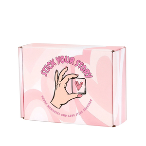 Fabriek Op Maat Bedrukt Logo Cosmetische Golfkartonnen Verpakking Mailer Doos Verzending Kartonnen Doos Papieren Doos Met Logo Verpakking - Product Image 3