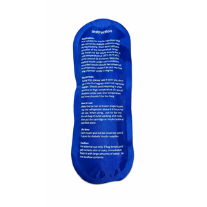 Paquete de Hielo Reutilizable para Enfriar Insulina, Paquete de Hielo de Gel Portátil para Bolsa Refrigerante de Medicamentos, para Almacenamiento de Insulina y Uso Médico - Product Image 3