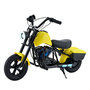 Motocicleta Eléctrica para Niños, Llanta de 12 Pulgadas, 21.6V 5200mAh, Motor de 200W, <span class=keywords><strong>3</strong></span> Modos de Velocidad, Estilo <span class=keywords><strong>Harley</strong></span>, Regalo - Product Image 5