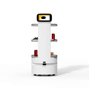 Robot Intelligente con Intelligenza Artificiale / Robot per Consegna Cibo / Robot Simile all'Umano con Ricarica Automatica Controllato da App - Product Image 6