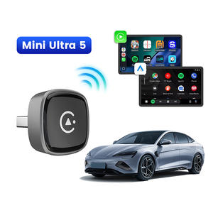 Carlinkit Ultra5 para Auto, Música, Usbc, Smart Link, Carplay Dongle Inalámbrico, Aibox para Carplay con Cable o Android Auto, Módulo para Auto - Product Image 1