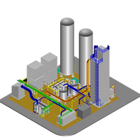 Prix d'usine meilleure qualité liquide oxygène azote argon gaz naturel liquéfié (GNL) avec composants de base moteur moteur PLC