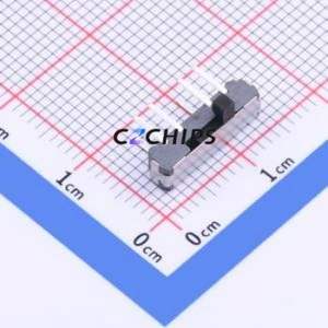 MK-23D38-G2 Slide Switch Through hole Component (THT) Switch Double Pole Three Throw Rectangle Pin Header PC Pin 13mm - Product Image 1