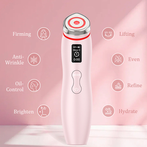 Hot Sales Electroporation <strong>Face</strong> &amp; Neck Lifting <strong>Massager</strong> Beauty Device Handheld Facial Beauty Machine - Product Image 1
