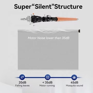 Điện Rèm dọc DC động cơ rèm với điều khiển từ xa - Product Image 6