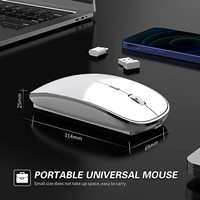 Souris Bluetooth pour ordinateur portable iPad Pro iPad Air MacBook Pro MacBook Air souris sans fil pour ordinateur portable Mac MacBook Chromebook Win8/10