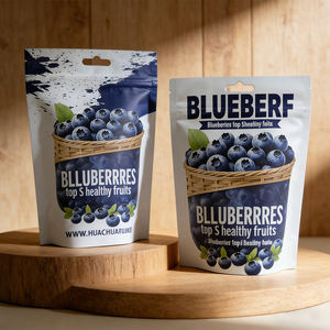 Bolsa de Plástico Laminada con Capa de Película Táctil con Impresión en Relieve, Embalaje de Grado Alimenticio para Refrigerios, Frutos Secos, Bolsa de Mylar con Logotipo - Product Image 4