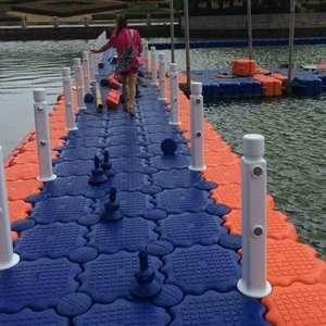 Plateforme flottante en PEHD moulé par soufflage, passerelle flottante, cubes de quais pour <span class=keywords><strong>jet</strong></span>-skis - Product Image 5