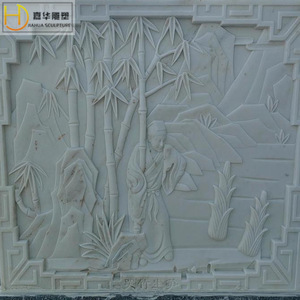 Murales en Relieve Jiahua, Decoraciones Exteriores de Estilo Chino para Patios y Villas - Product Image 2
