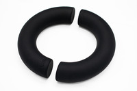 Haltère ergonomique personnalisé en forme de U, mini haltère de 1 kg/2 kg, haltère professionnel en silicone en forme de croissant pour Pilates, yoga, gym à domicile, décoration