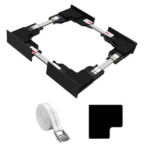 Kit de Apilamiento para Lavadora Negra, Nuevo Modelo 2025, Marco de Conexión Intermedio para Secadora - Product Image 3