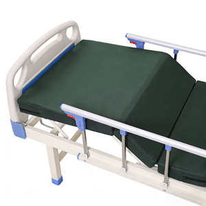 <span class=keywords><strong>Lit</strong></span> d'hôpital à manivelle à deux fonctions, relevage du dos et des pieds, <span class=keywords><strong>lit</strong></span> réglable manuellement pour les établissements <span class=keywords><strong>de</strong></span> santé - Product Image 2