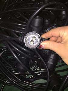 Không Thấm Nước 50M 50Leds B22 Belt Festoon Vòng Hoa Chuỗi - Product Image 4