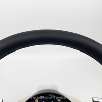 Volant chauffant en cuir personnalisé compatible avec Mercedes Amg GT CL ClS CLA a E S C36 G63 C43 ML SL W204 W213 W211 W205 W206