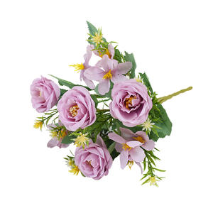 Petites roses artificielles décor à la <span class=keywords><strong>maison</strong></span> ensemble de décoration de mariage boîte emballée fausses fleurs pour accessoires de photographie pour la Saint-Valentin - Product Image 5