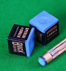 Craie de billard bleue huileuse pour queue de billard, style chocolat, boîte de 12 pièces - Product Image 3