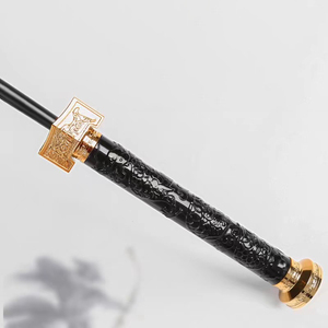 LM-<span class=keywords><strong>X</strong></span> parapluies de samouraï japonais créatifs du fabricant 8K 16K 24K parapluies à bande réfléchissante Katana épée droite à long manche - Product Image 5