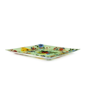 Vassoio di Servizio Excelsa 30 Cm Multicolore Floreale Laminato Decorativo per Uso Residenziale - Product Image 3