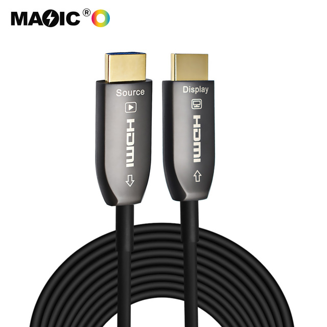 OEM 4K 60hz HDMI Cable V2.0 60hz Optical Fiber HDMI-compatible 2.0 Cable Ultra High Speed HDR for HD TV Box Projector PS4 Cable