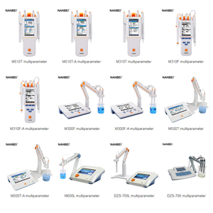 Analyseur de qualité de l'eau de haute précision, <span class=keywords><strong>appareil</strong></span> de mesure de <span class=keywords><strong>pH</strong></span>, EC, ISE, DO, température, mV, ORP, PX, résistivité, TDS, salinité, à poser sur table - Product Image 1