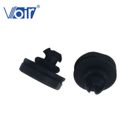 Voir e-PTFE Snap-in Rond Noir Plastique IP67 IP69K Étanche Pressing Air Vent Plug Balance Pressure Valves