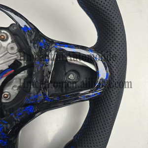 Volante Deportivo de Fibra de Carbono Forjada y Alcántara, el Más Popular, para BMW G20 G30 G01 Serie 3 Serie 5 - Product Image 6