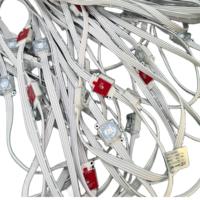 Meilleur prix pour éclairage LED de gouttière avec perles RVB lumineuses, corps en PC étanche pour décoration extérieure, points lumineux classés IP67
