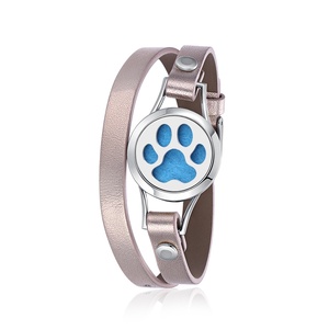 Dainty Stainless Steel <b>Locket</b> Aromatherapy Essential Oil Diffuser Bracelet for Unisex Casual/Sporty & Fashionable - Product Image 1