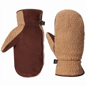 Women Real Sheepskin Leather Winter <b>Gloves</b> Thick Fur Wool Lining <b>Touchscreen</b> Warm Outdoor Driving Cycling Cold Weather - Product Image 1