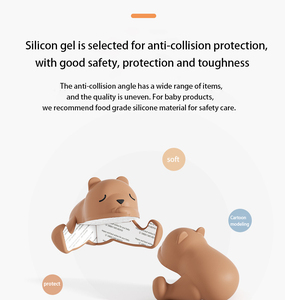 Protections d'angle en silicone anti-collision en forme de U pour les bords des tables - Design mignon - Product Image 2