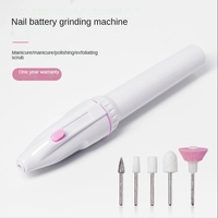 Mini perceuse à ongles électrique portable, polisseuse à ongles avec 5 têtes de ponçage, outils de manucure, vente en gros
