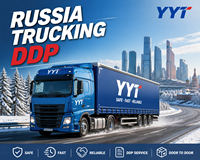 Transport routier de Chine vers la Russie avec service DDP et dédouanement inclus, agent logistique