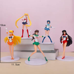 ฟิกเกอร์อนิเมะการ์ตูนพีวีซี นักรบสาวน้อยเซเลอร์มูน รุนะ ซึกิโนะ อุซากิ น่ารักสไตล์ญี่ปุ่น ขนาด 5-20 ซม. ของสะสม - Product Image 5
