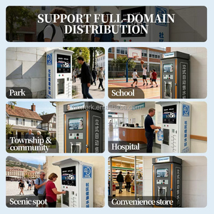Système RO 24H de haute qualité, <span class=keywords><strong>distributeur</strong></span> d'<span class=keywords><strong>eau</strong></span> personnalisé en usine, acier galvanisé anti-corrosion, adapté aux espaces publics - Product Image 5