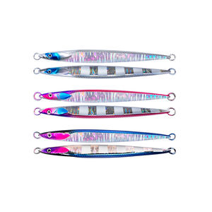 Jig <span class=keywords><strong>de</strong></span> Pesca <span class=keywords><strong>en</strong></span> <span class=keywords><strong>Mar</strong></span> 80g/100g Luminoso UV <span class=keywords><strong>de</strong></span> Hundimiento Rápido y Lento para Pescar Bacalao y Otros Peces <span class=keywords><strong>de</strong></span> <span class=keywords><strong>Mar</strong></span> - Product Image 1